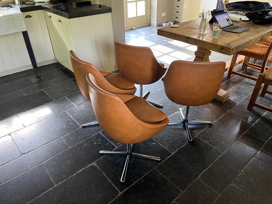 Image 1 of 4x Vintage retro bucket seat