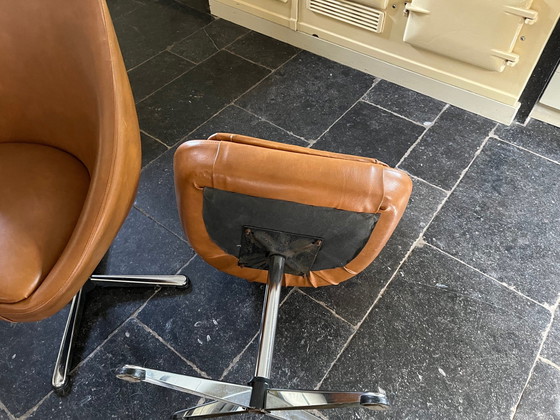 Image 1 of 4x Vintage retro bucket seat