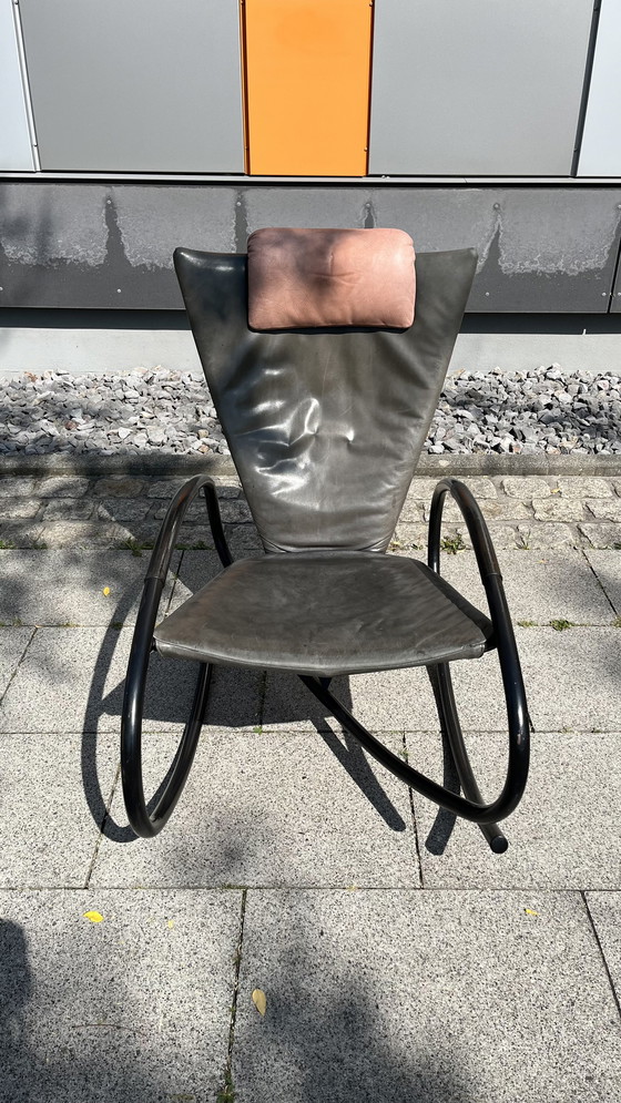 Image 1 of Design rocking chair Lisa by Stefan Heiliger for Strässle