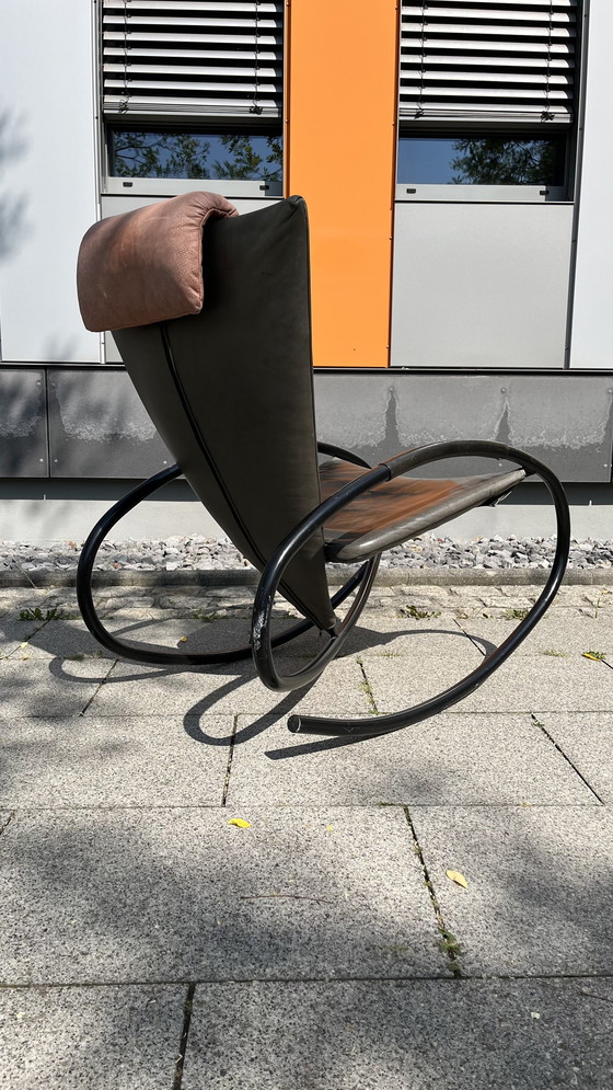 Image 1 of Design rocking chair Lisa by Stefan Heiliger for Strässle