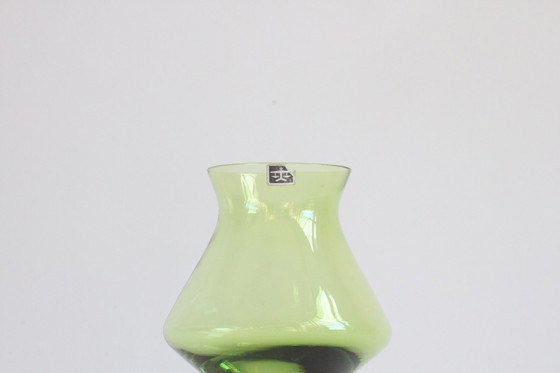 Image 1 of Aseda Vase jaune de l'ère spatiale par Bo Borgstrom, Suède 1960s