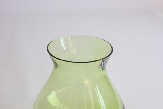 Image 1 of Aseda Vase jaune de l'ère spatiale par Bo Borgstrom, Suède 1960s