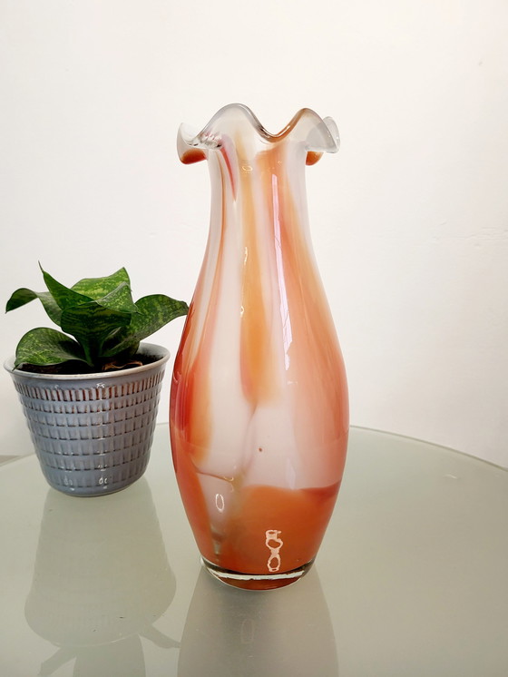 Image 1 of Murano glass vase , Mid century, Carlo Moretti, Italy, 1960s-1970s