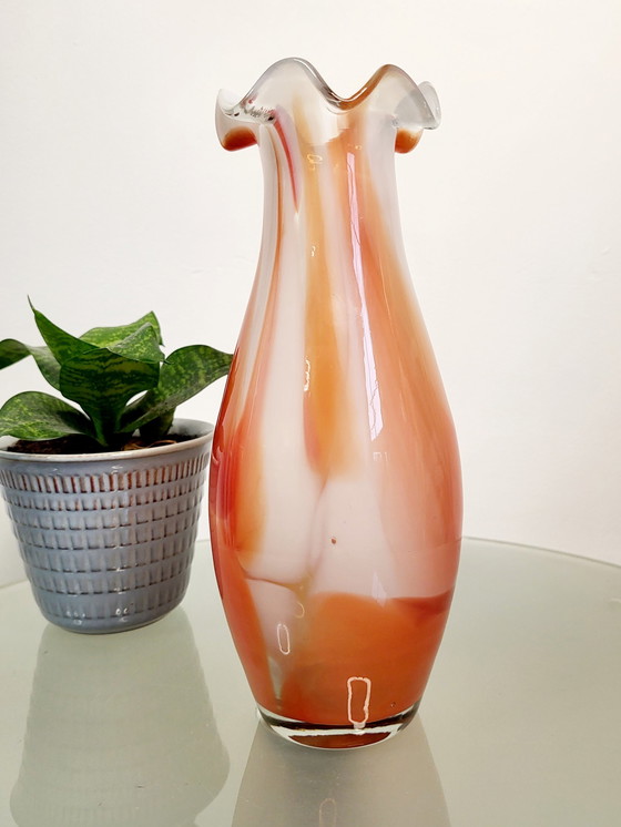 Image 1 of Vase en verre de Murano, Mid Century, Carlo Moretti, Italie, années 1960-1970