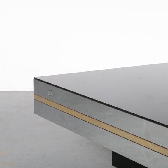 Image 1 of Square Uplighter Coffee Table in the style of Maria Sabot, Belgium 1970