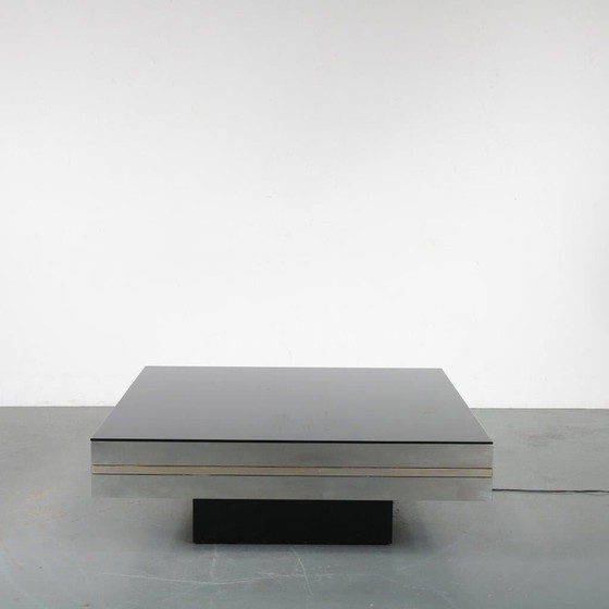 Image 1 of Square Uplighter Coffee Table in the style of Maria Sabot, Belgium 1970