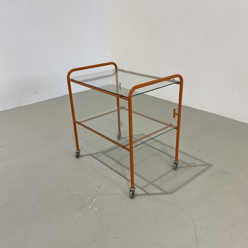 Chariot vintage orange