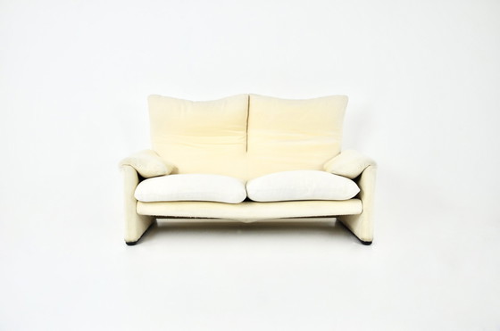 Image 1 of Maralunga sofa by Vico Magistretti for Cassina, 1970s