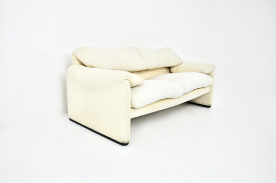 Image 1 of Maralunga sofa by Vico Magistretti for Cassina, 1970s