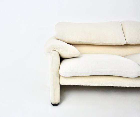 Image 1 of Maralunga sofa by Vico Magistretti for Cassina, 1970s