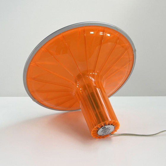 Image 1 of Orange Agaricon D36 Table Lamp By Ross Lovegrove For Luceplan, 2000S