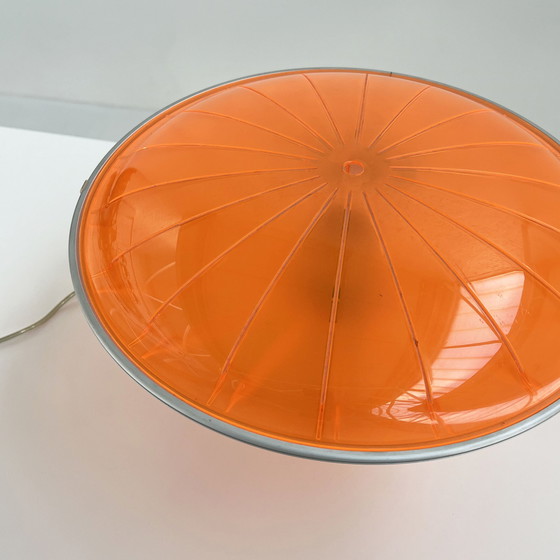 Image 1 of Orange Agaricon D36 Table Lamp By Ross Lovegrove For Luceplan, 2000S