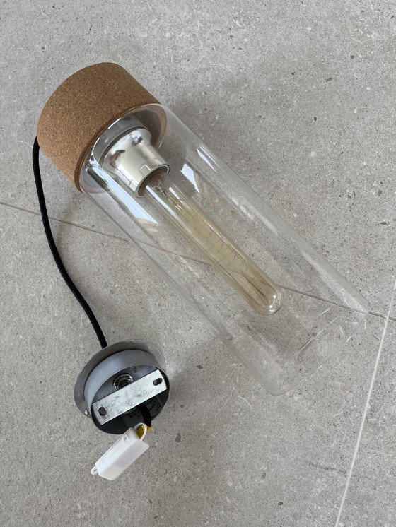 Image 1 of Lampada in vetro vintage