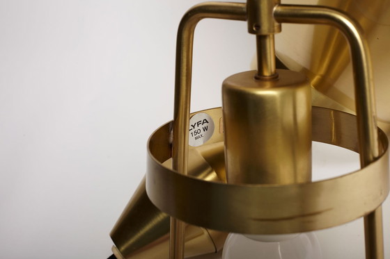 Image 1 of Brass Pendant Light by Fog & Mørup, Denmark 1970’s