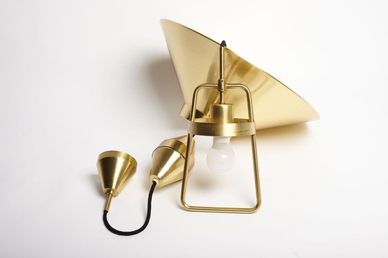 Image 1 of Brass Pendant Light by Fog & Mørup, Denmark 1970’s