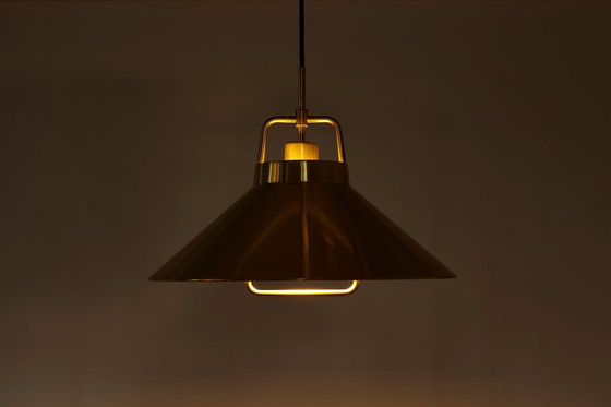 Image 1 of Brass Pendant Light by Fog & Mørup, Denmark 1970’s