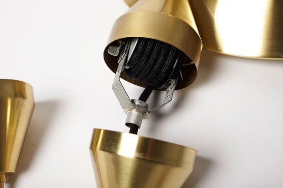 Image 1 of Brass Pendant Light by Fog & Mørup, Denmark 1970’s