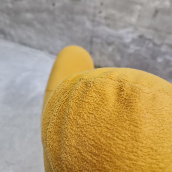 Image 1 of 90'S Ochre Yellow Hand Chair Swivel Chair