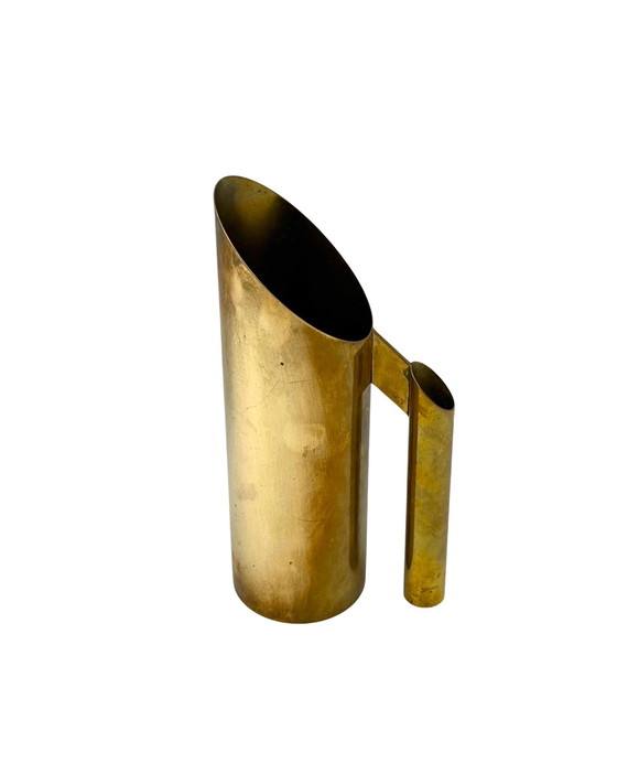Image 1 of Brocca/vaso in ottone Hollywood Regency, Kaleb Italia anni '70