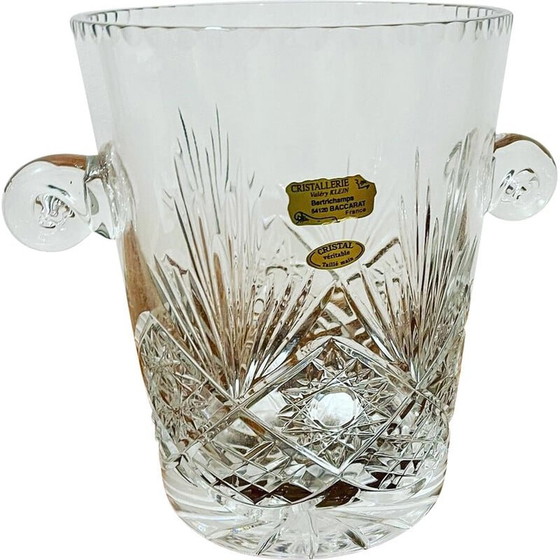 Image 1 of Secchiello per champagne in cristallo Baccarat d'epoca, Francia