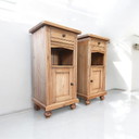 Set di comodini antichi Atdeco Pine 