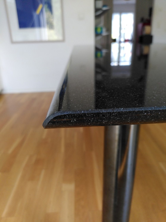 Image 1 of Zanotta granite dining table