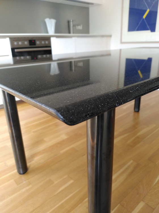 Image 1 of Zanotta granite dining table