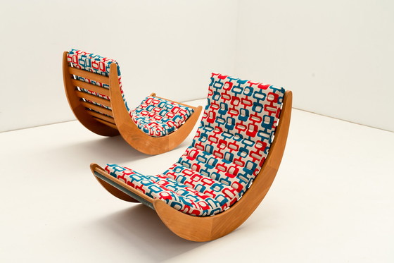 Image 1 of Chaise Longue À Bascule By Verner Panton