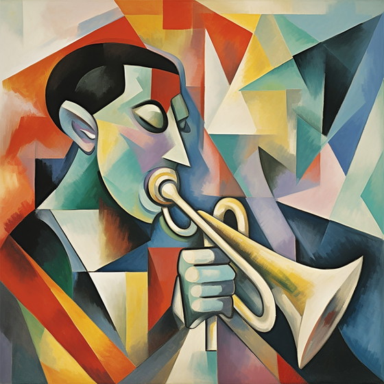 Image 1 of Juan Gris --- The Trumpeter