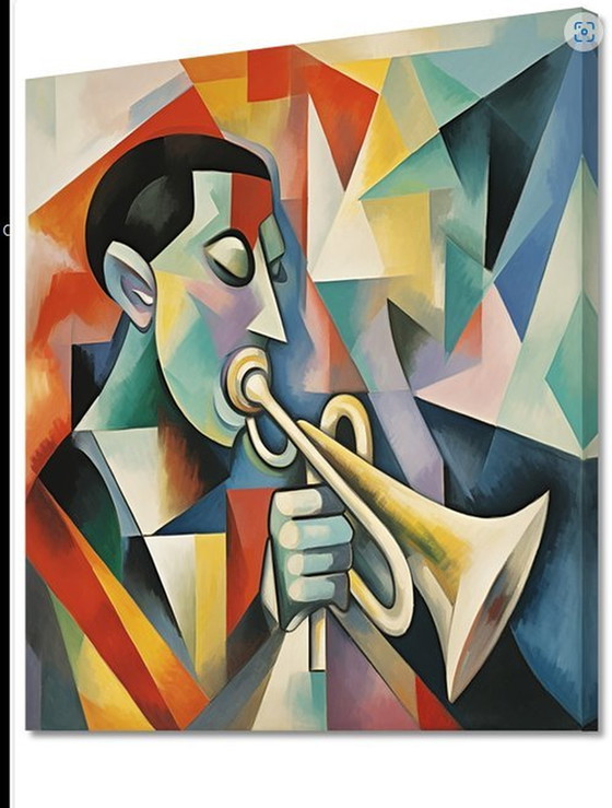 Image 1 of Juan Gris --- The Trumpeter