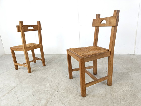 Image 1 of 6x Brutalist chairs