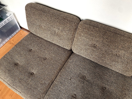 Image 1 of Artifort Modular Vintage Retro Sofa Brown