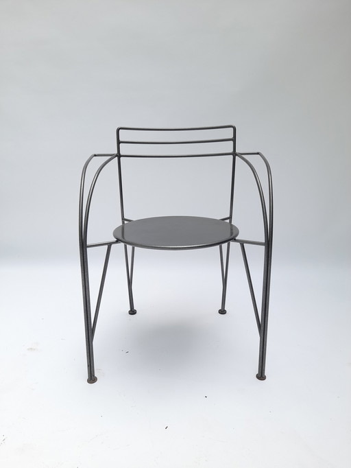 Lune d'argent chair by Pascal Mourgue for Fermob