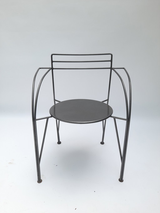 Lune d'argent chair by Pascal Mourgue for Fermob