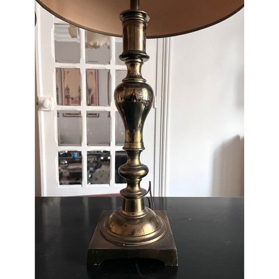 Image 1 of Pair of vintage Stiffel lamps in brass