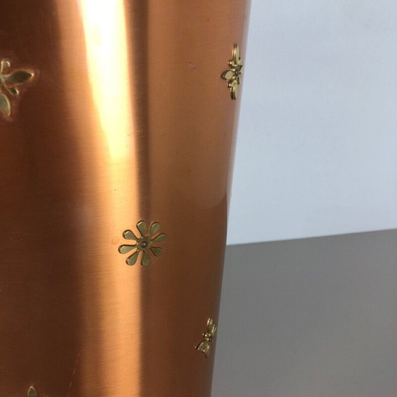 Image 1 of Vintage copper umbrella stand, Germany