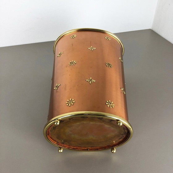 Image 1 of Vintage copper umbrella stand, Germany