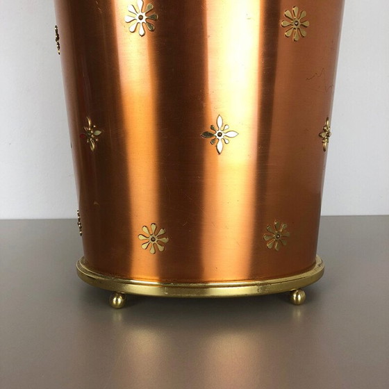 Image 1 of Vintage copper umbrella stand, Germany