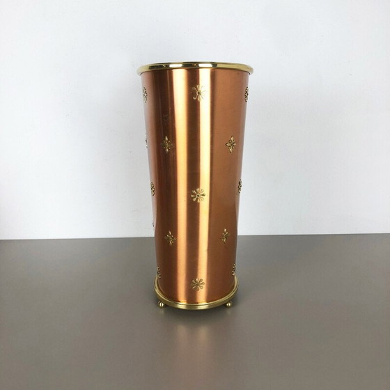 Image 1 of Vintage copper umbrella stand, Germany
