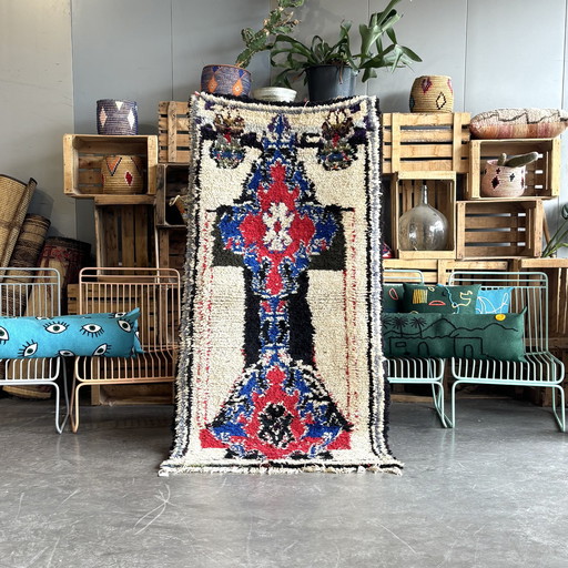 Tapis berbère marocain en laine