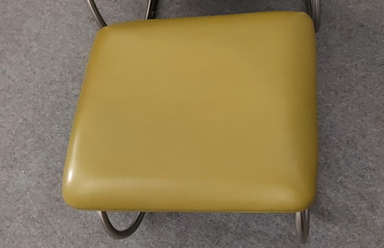 Image 1 of Koinor Sesssel + Stool Mid - Century 60s Danish Design Vintage Retro 60S Lounge Chair Armchair Leather