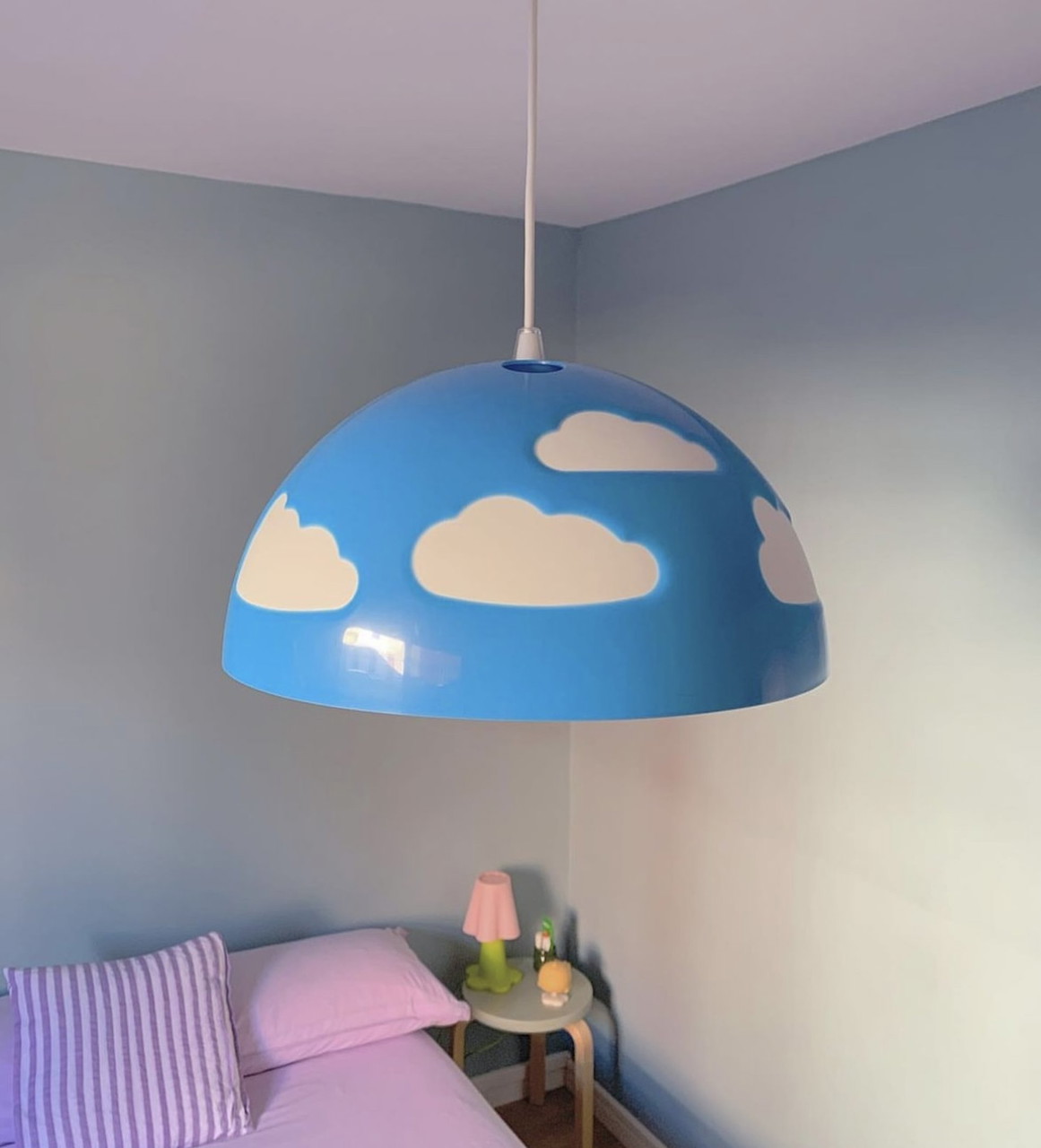 Lampada a forma di nuvola Skojig vintage