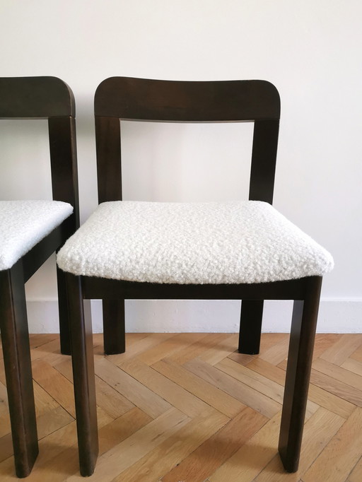 4x chaises de salle à manger vintage