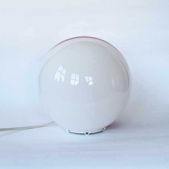 Image 1 of Two-Tone Round Glass Lamp