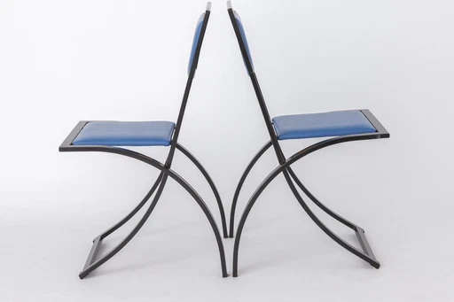 4x KFF Germany Dining Chairs by Karl Friedrich Förster