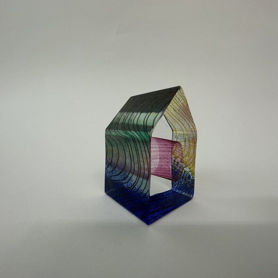 Image 1 of Scultura vintage in vetro di Bertil Vallien per Kosta Boda, Svezia 1993