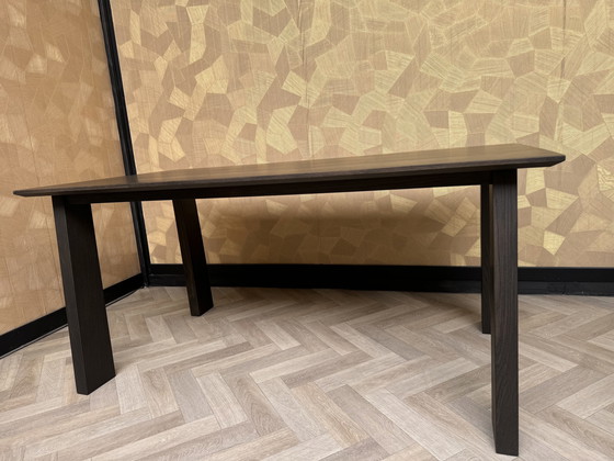 Image 1 of Table design Arco Bois foncé