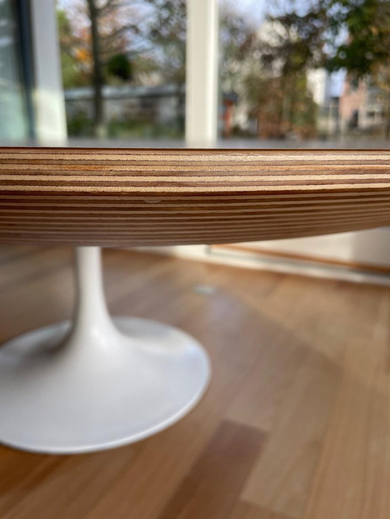 Image 1 of Oval Dining Table With Tulip Base