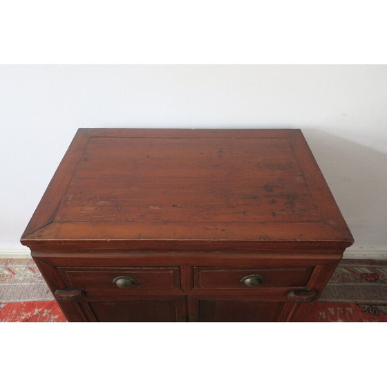 Image 1 of Vintage cabinet with 2 doors and 2 drawers, China 1910