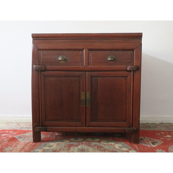 Image 1 of Vintage cabinet with 2 doors and 2 drawers, China 1910